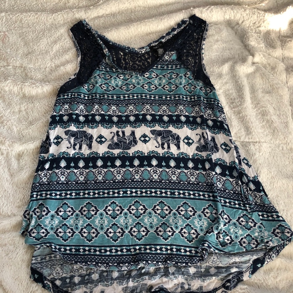 Rue21 Elephant Tank Top